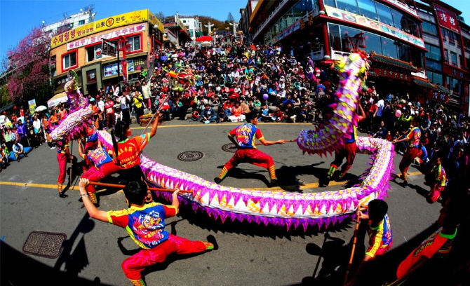 인천 차이나타운에서 열린 축제 풍경. [사진=인천광역시 관광진흥과]