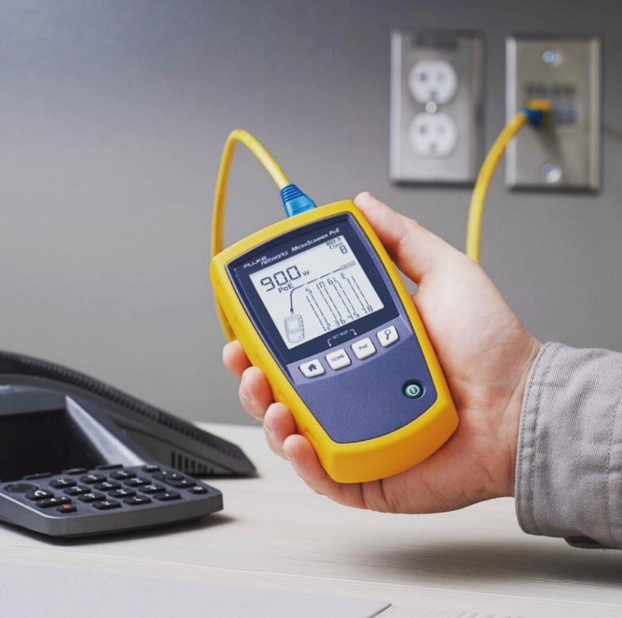 플루크네트웍스의 ‘마이크로스캐너 PoE’.