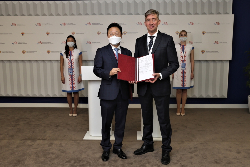 KT는 제6회 동방경제포럼 공식 파트너사로 참가하고 러시아 블라디보스톡 내 건강검진센터와 IDC 구축 사업을 포함한 신북방국가 진출 전략을 제시했다. [사진=KT]