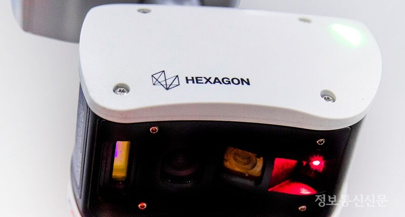 3차원 레이저 스캐너 'HP-L-10.10'. [사진=헥사곤]