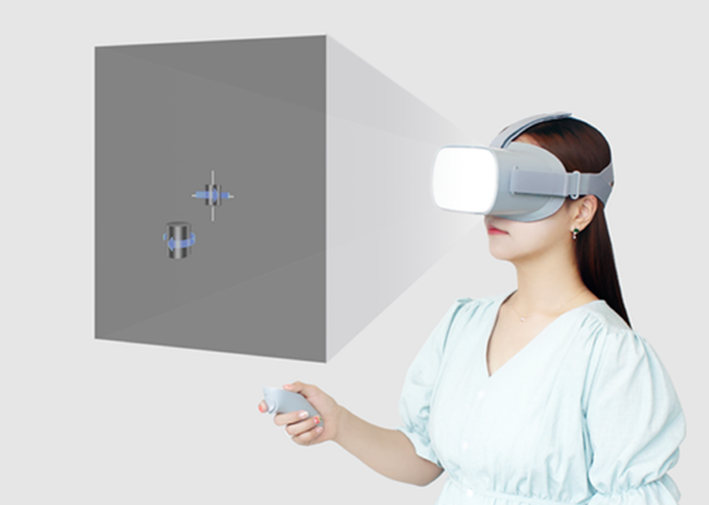 뉴냅스가 뇌손상 시지각 장애 환자를 위해 개발한 시야장애 치료제 '뉴냅 비전'. [사진=뉴냅비전]