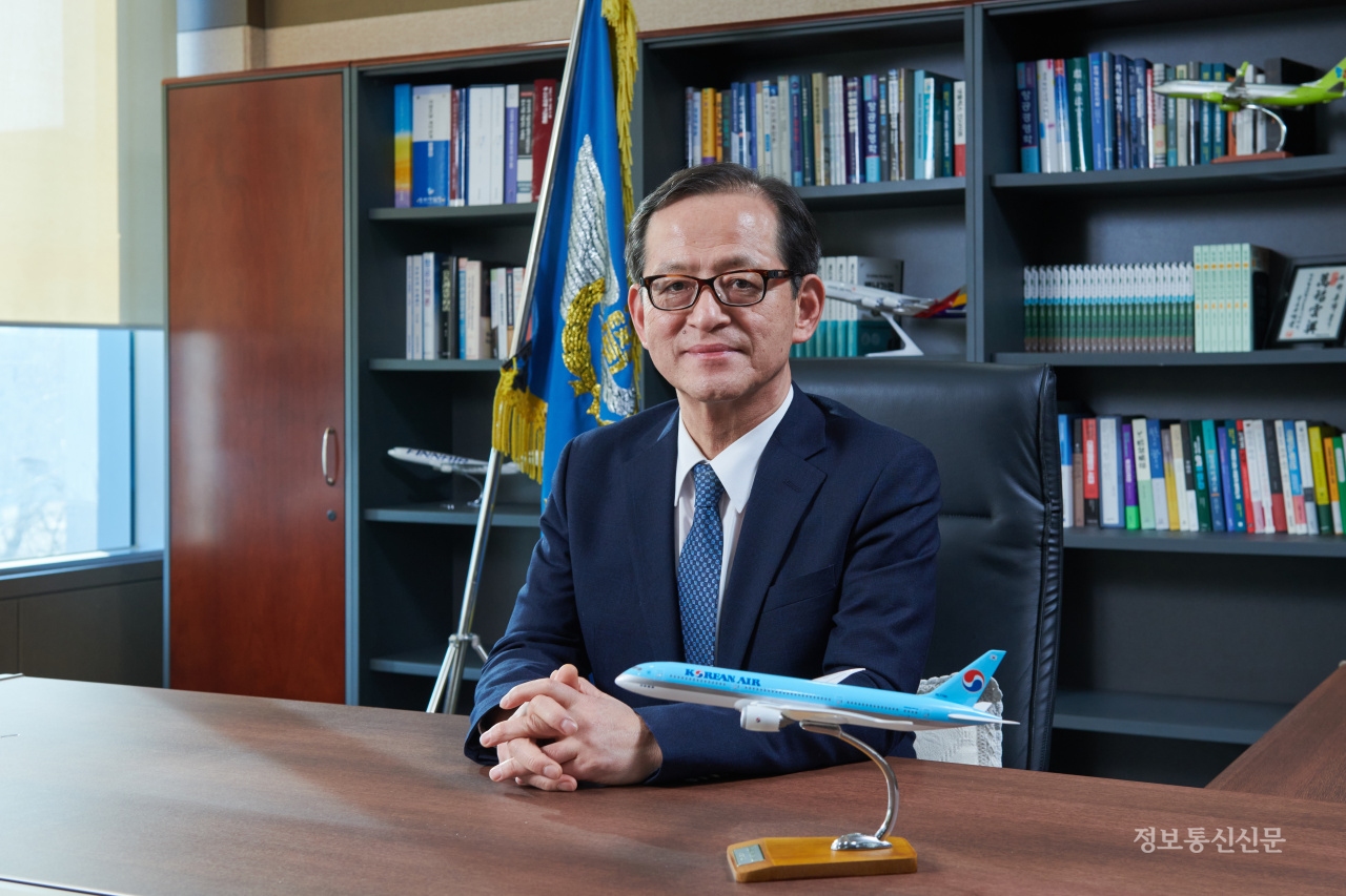 허희영 항공대 경영학부 교수가 항공대의 제9대 총장으로 취임했다. [사진=항공대]