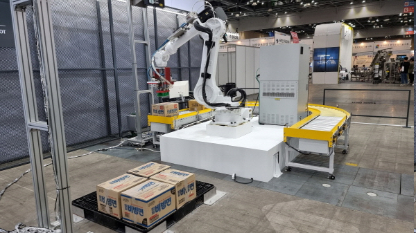 현대로보틱스의 물류 로봇. [사진=현대로보틱스]