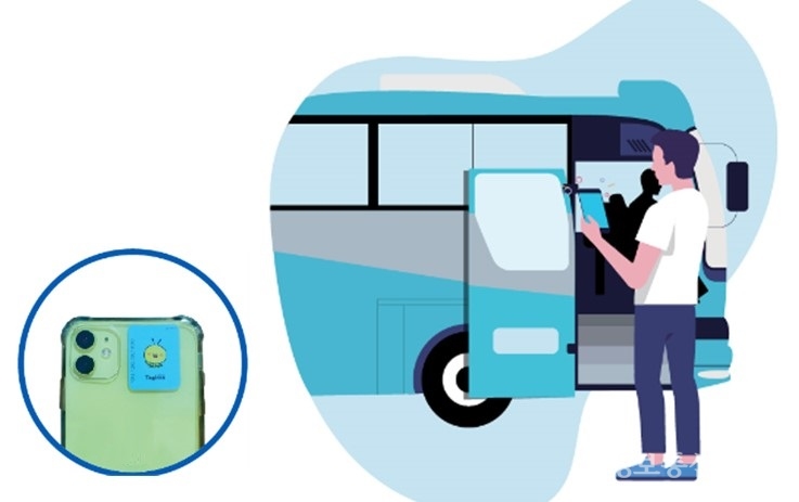 경기도가 2층버스와 양문형 차량을 제외한 경기도 전역의 공공버스로 비접촉 버스 요금 결제 서비스를 확대 시행한다. [자료=경기도]