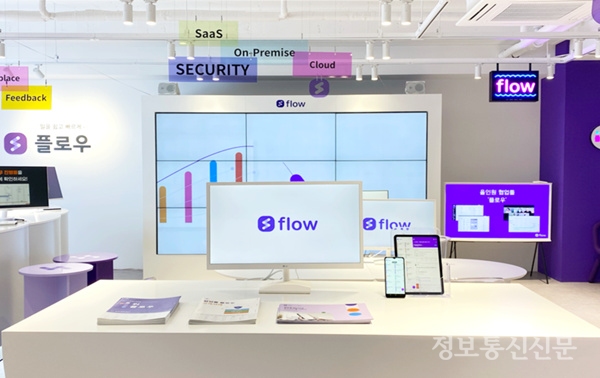 여의도에 위치한 플로우 팝업스토어. [사진=마드라스체크]