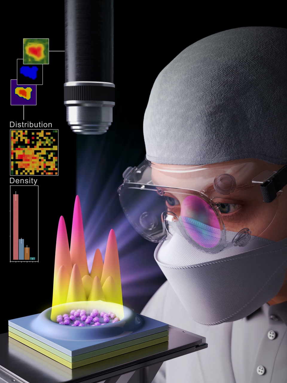 빠르고 정확한 코로나19 진단 컬러 센서 개발 연구성과 이미지 [사진=지스트]