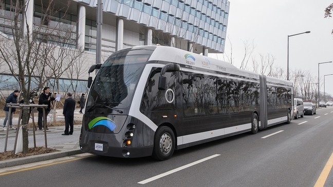 세종 BRT 운행 모습. [사진=세종시]