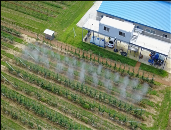 무인약제살포시스템. [사진=농진청]