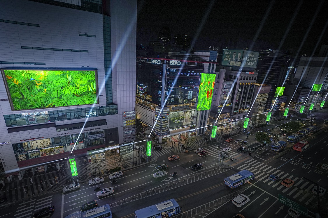 CGV, 강남대로에 새로운 미디어 플랫폼 선보여 < 사람·기업 < 기사본문 - 정보통신신문