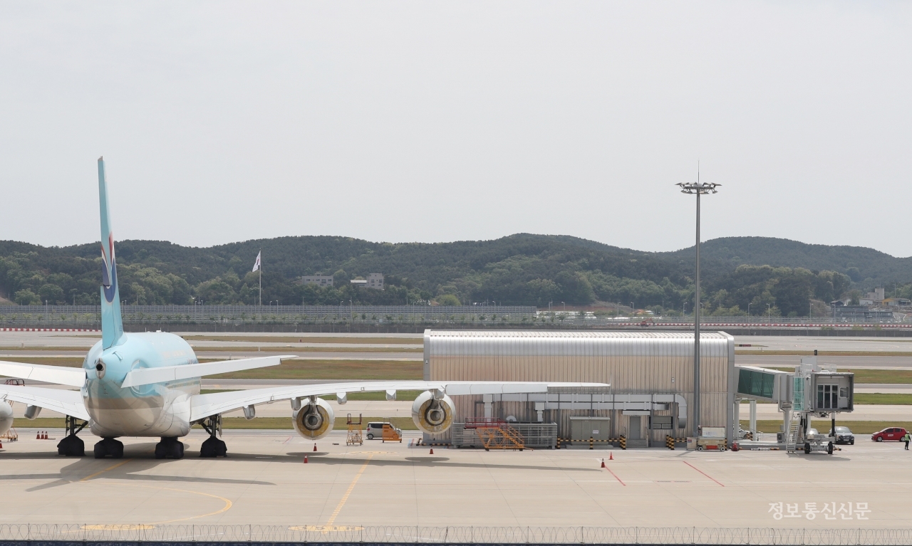 인천공항 원격탑승교 전경사진. [사진=인천국제공항공사]