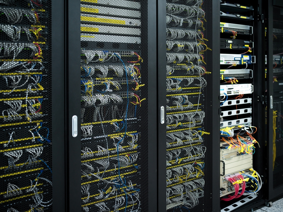 데이터센터 내부 전경. [사진=클립아트 코리아]