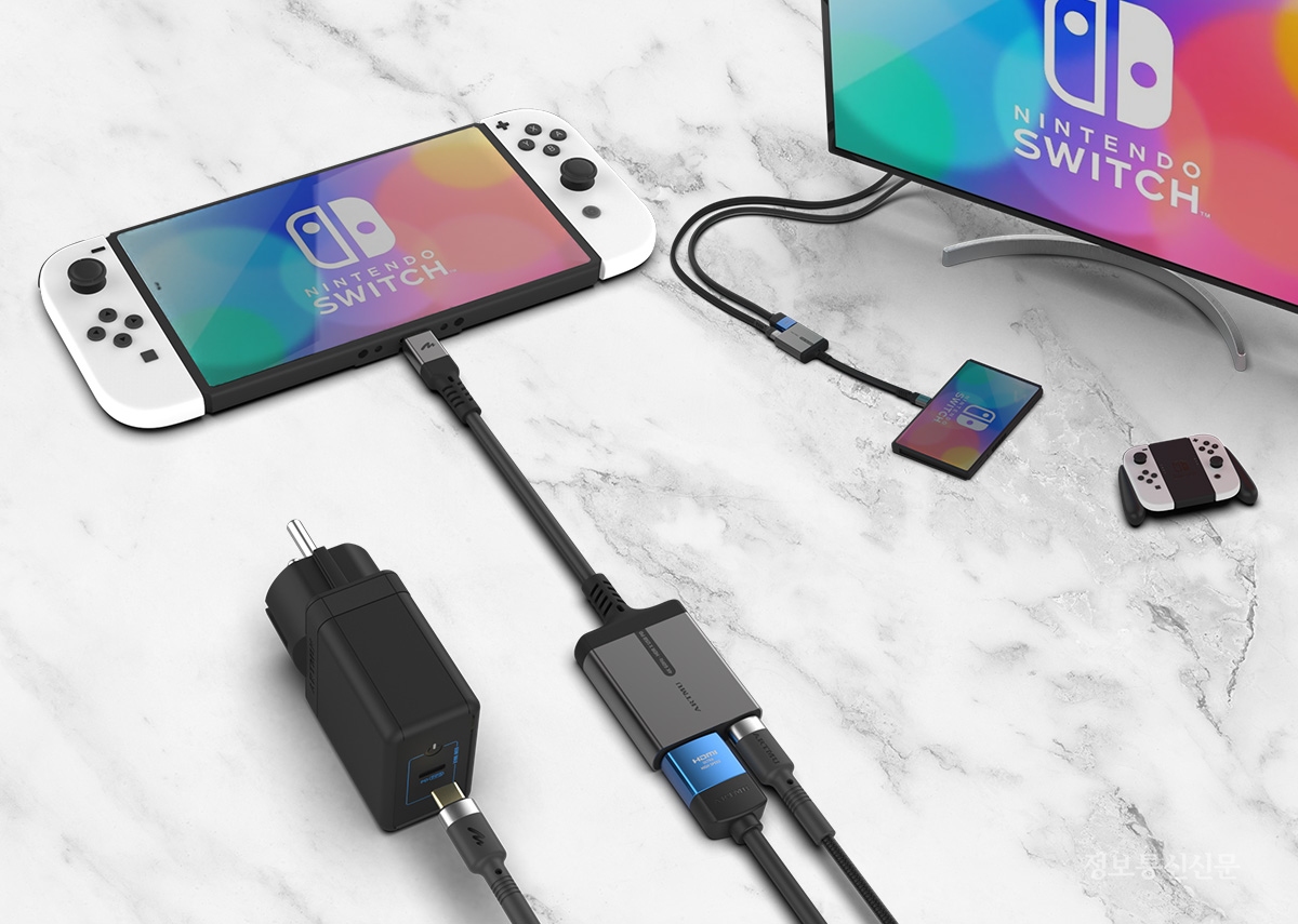 HDR 지원 C타입 HDMI PD 컨버터 케이블. [자료=아트뮤]