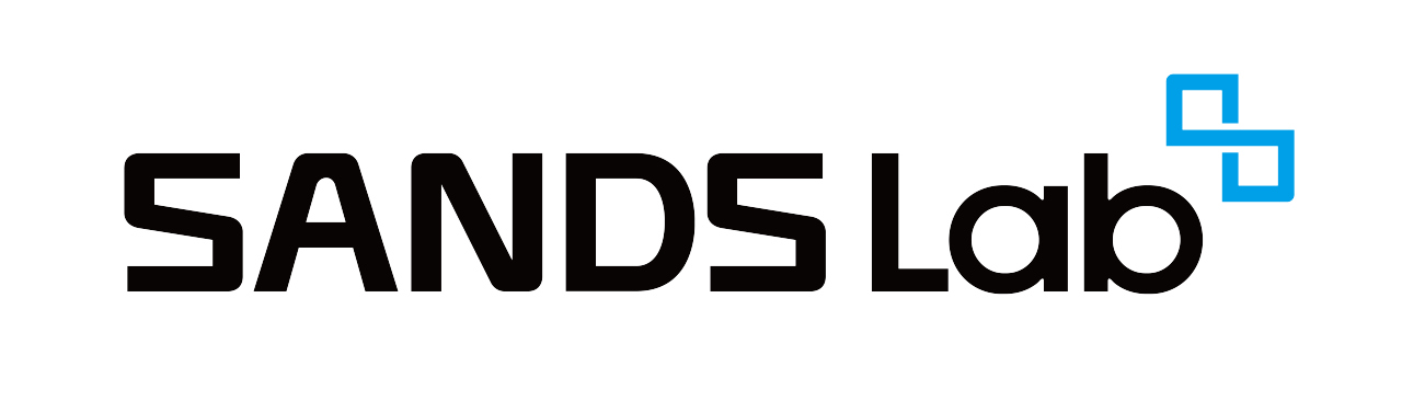 샌즈랩 로고.