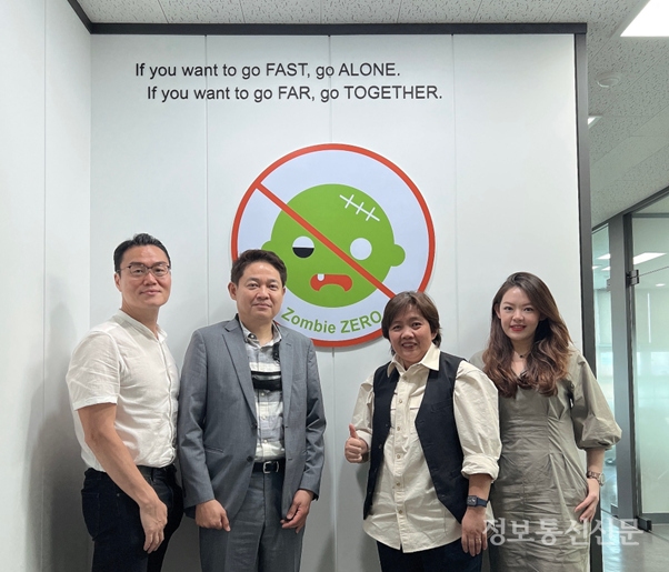 엔피코어와 인도네시아 현지 테크기업 아이에프티월드가 조인트벤처를 위한 MOU를 체결했다. [사진=엔피코어]