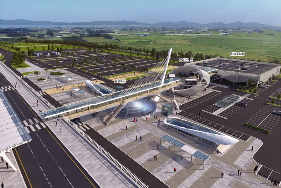 무안국제공항 정거장 조감도. [자료=국가철도공단]