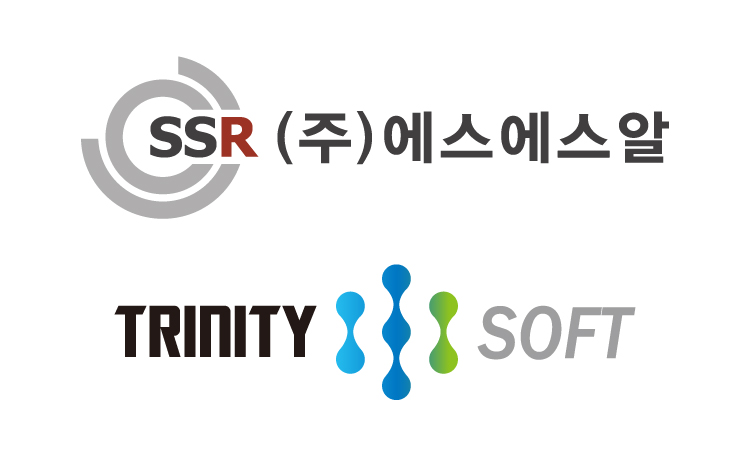 에스에스알, ㈜트리니티소프트 로고 [사진=에스에스알]