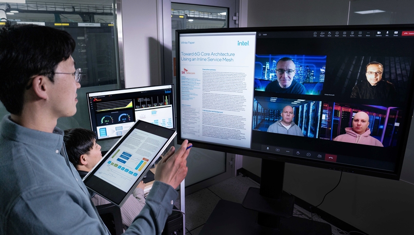 SK텔레콤은 지난해 2월 6G 진화를 위한 저지연 코어망 핵심기술을 개발했다.  [사진=SK텔레콤]