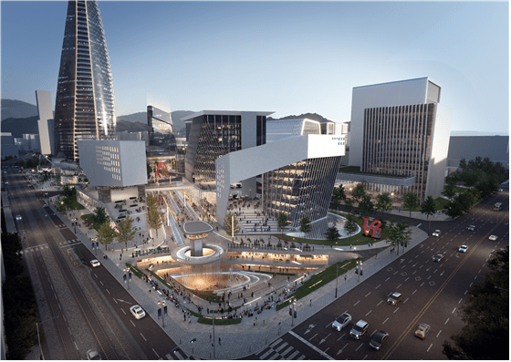 노원역에서 바라본 지원시설용지 조감도.   [자료=서울시]