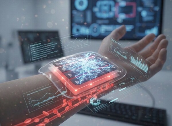 KAIST, AI 결합 고성능 전자패치 개발