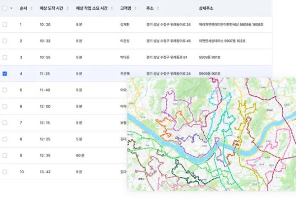 AI가 최적 물류배송 경로 설계한다 - 뉴스 썸네일 이미지